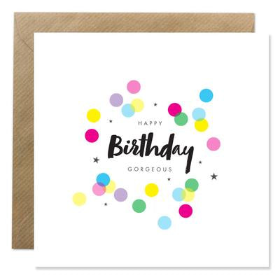 Bold Bunny - Happy Birthday Gorgeous