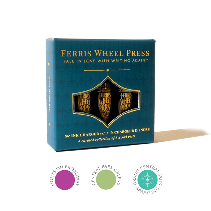 Ferris Wheel Press Fountain Pen Ink - Ink Charger Set