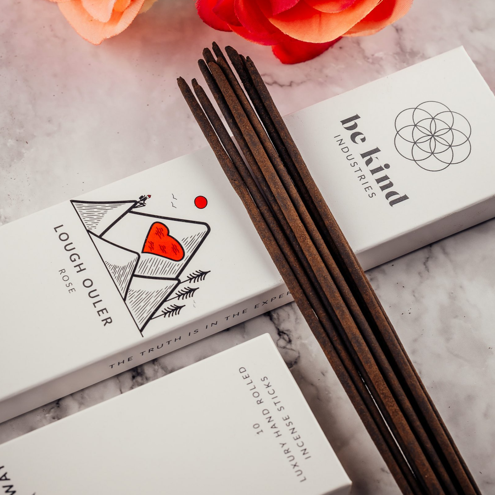 Be Kind Luxury Incense: Lough Ouler - Rose and Sandalwood