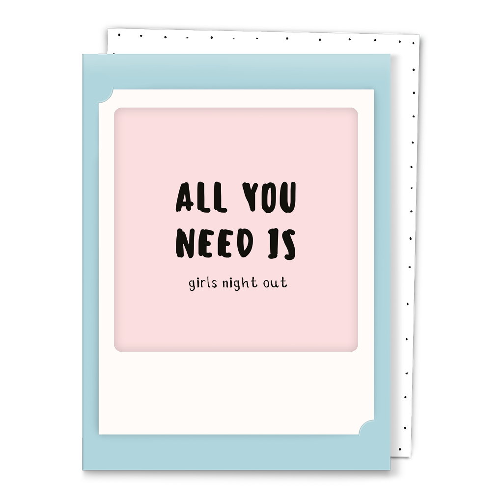 Pickmotion Mini-Card - All You Need is...