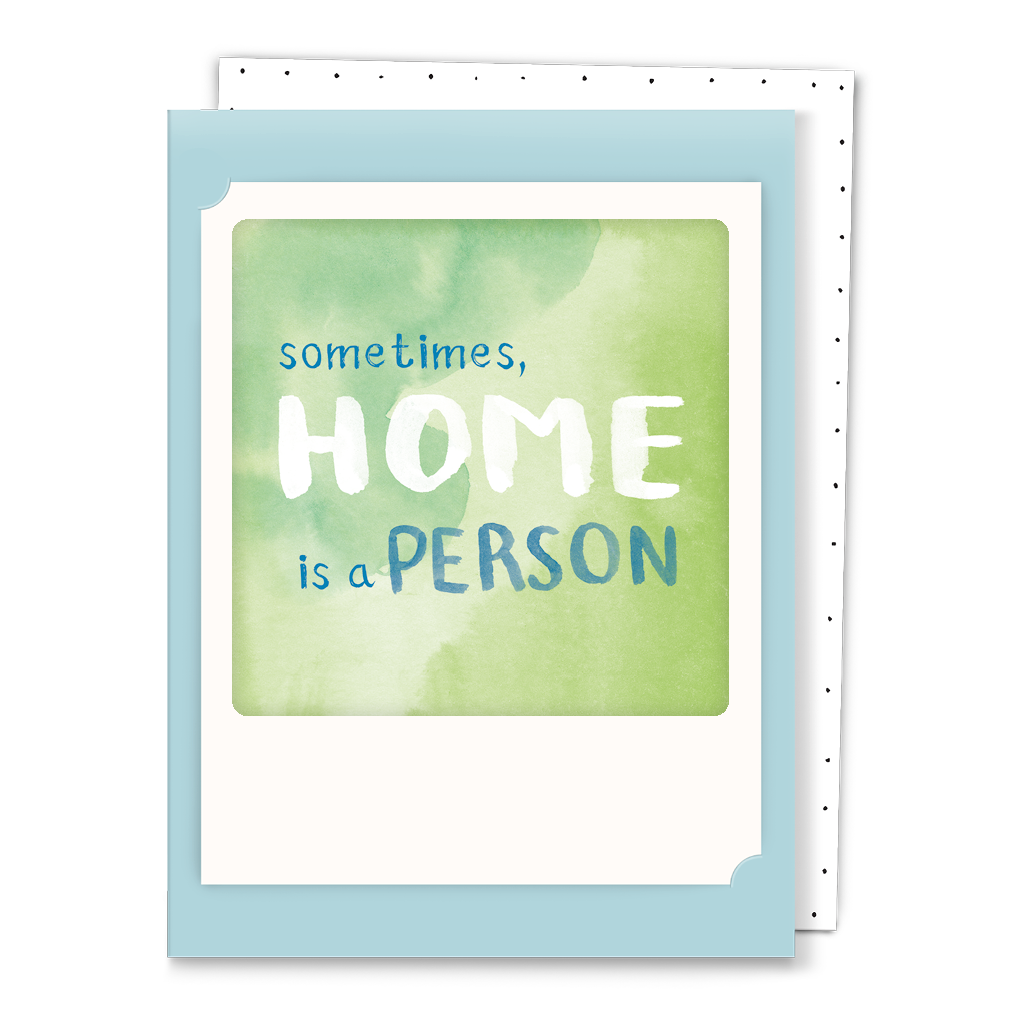 Pickmotion Mini-Card - Home is a Person