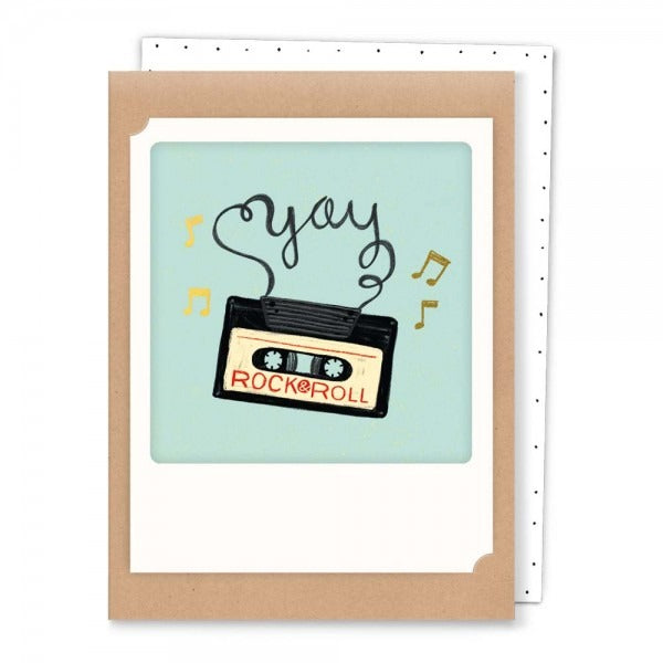 Pickmotion Mini-Card - Cassette Tape Yay