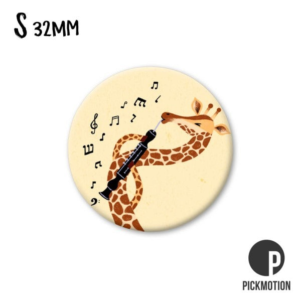 Pickmotion Magnet Small - Giraffe Musician