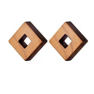 Rowena Sheen Earrings - Owey Design Stud