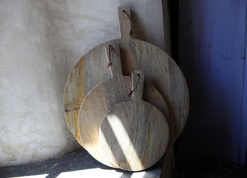 Nkuku Chopping Board - Pizza Mango Wood