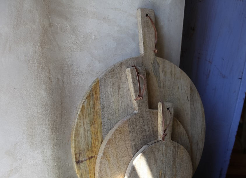 Nkuku Chopping Board - Pizza Mango Wood