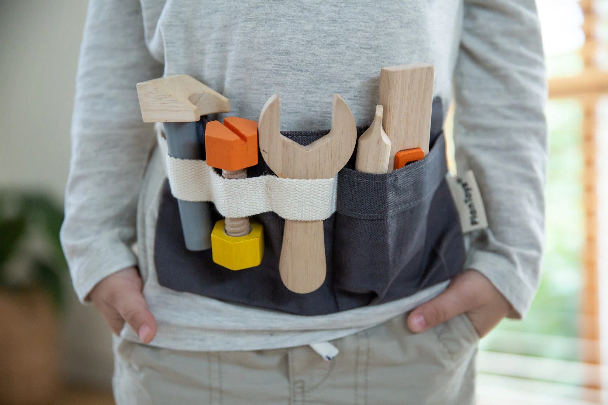 Plan Toys - Pretend Tool Belt Set