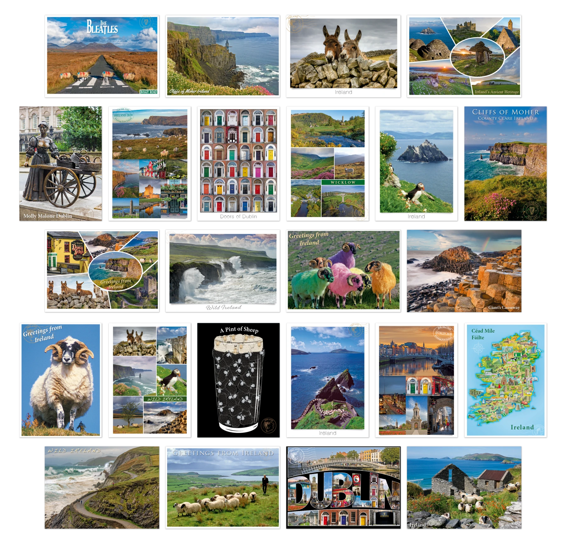 Real Ireland Postcard