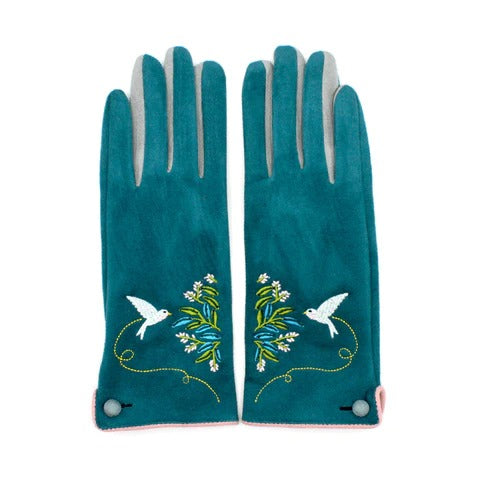 Disaster Designs Gloves - Secret Garden Bird