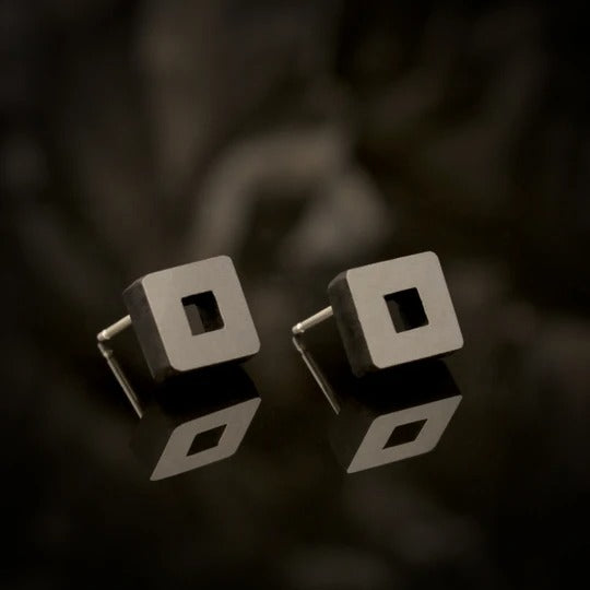 Rowena Sheen Earrings - Owey Design Stud