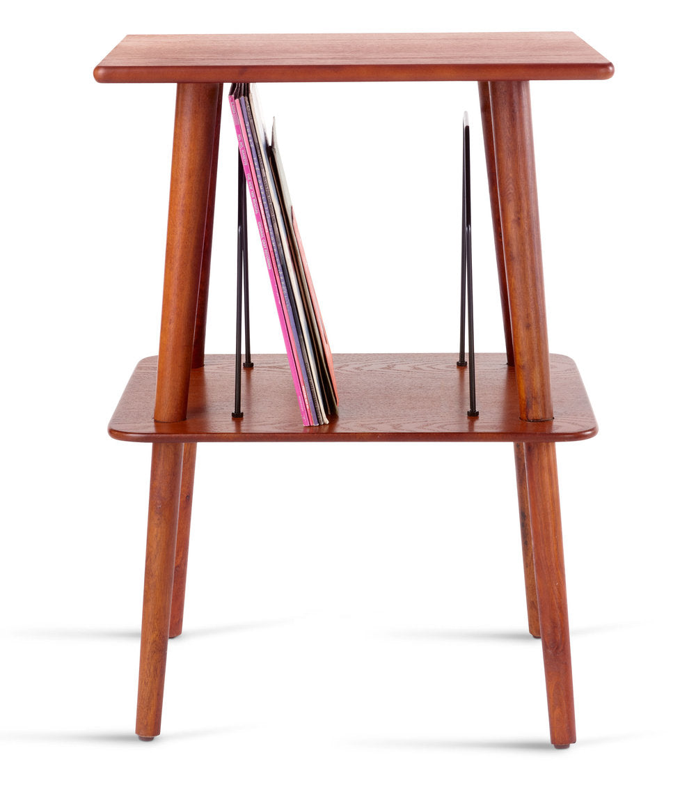 Crosley Manchester - Vinyl Record Player Stand Table Paprika
