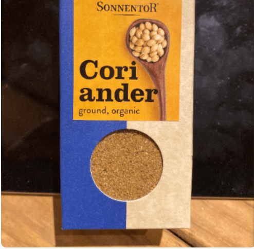 Sonnentor Ground Organic Coriander 40G