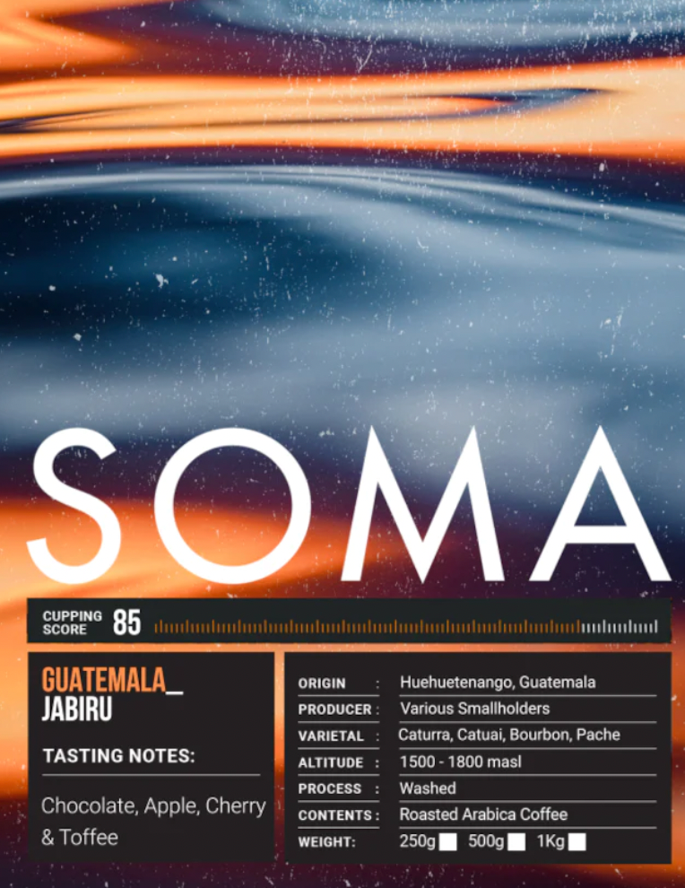Soma Coffee - GUATEMALA - JABIRU