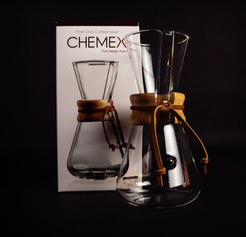CHEMEX POUR OVER COFFEE MAKER 1-3 Cups