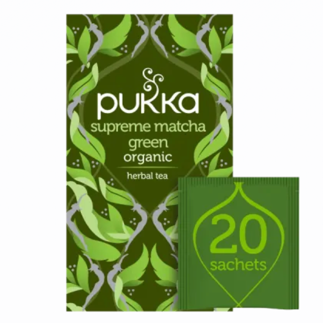 Pukka Organic Tea - Supreme Matcha Green Tea 20 Tea Bags