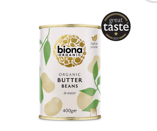 Biona Organic Butter Beans 400g
