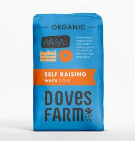 Doves Farm Organic Self-Raising White Flour 1Kg
