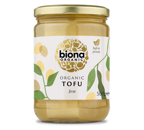 Biona Organic Plain Tofu in Jars 500g (250g drained weight)