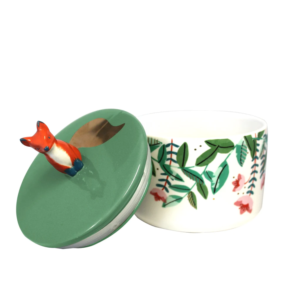 Disaster Designs Ceramics - Secret Garden Fox Jar