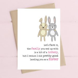 Dandelion Card - Sister