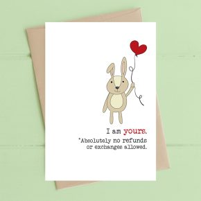 Dandelion Card - I am Yours