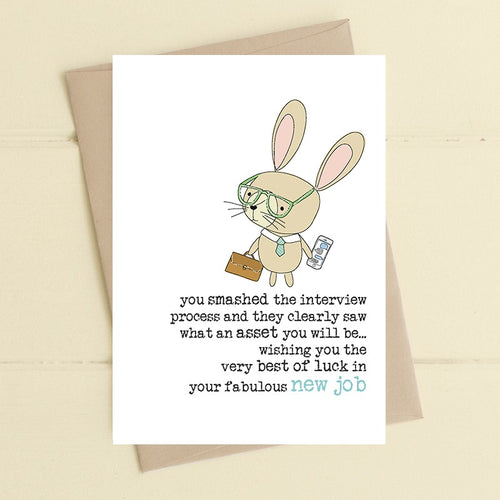 Dandelion Card - New job