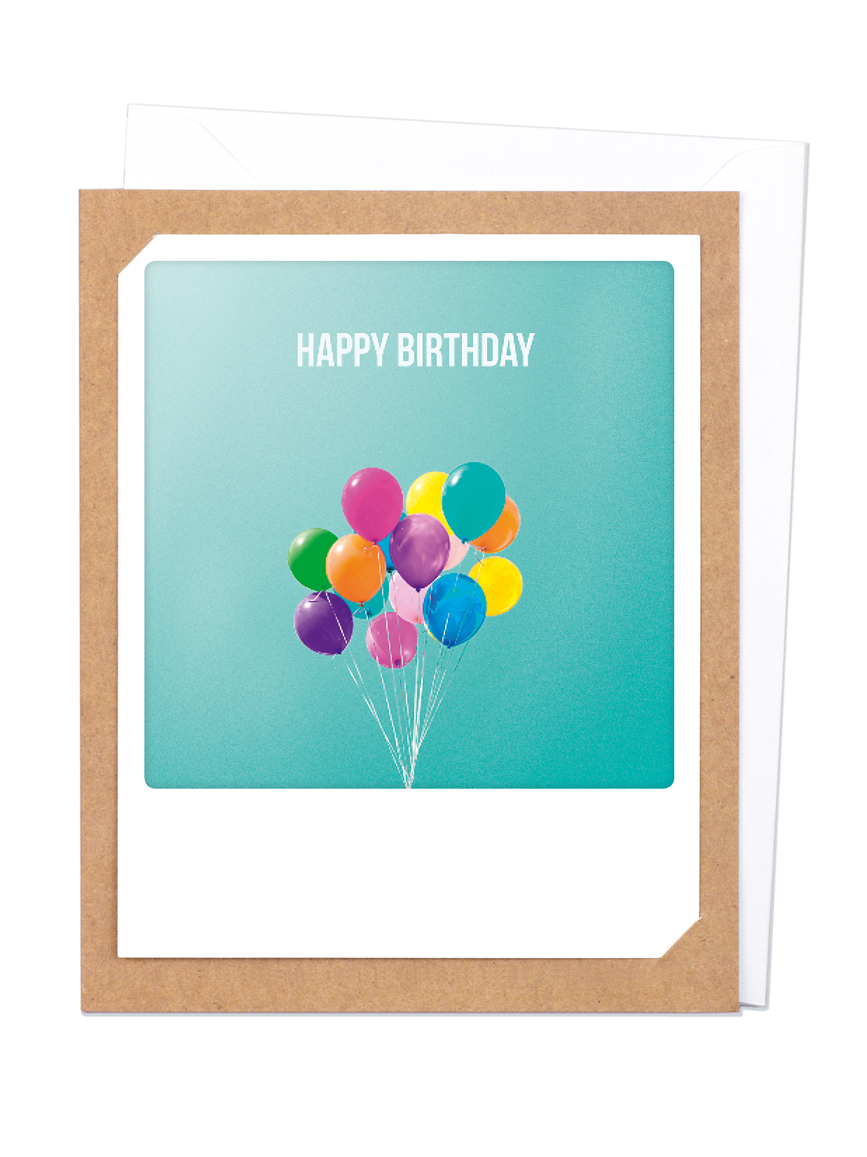 Pickmotion Photo-Card - Birthday Colours