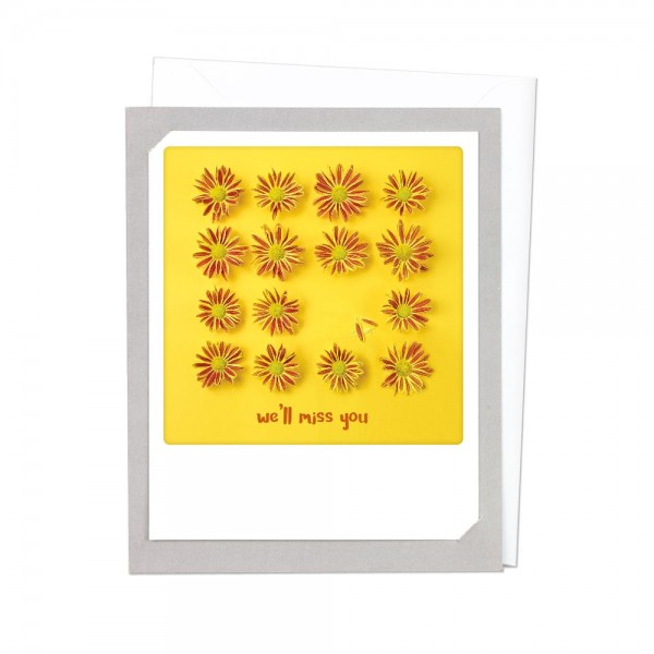 Pickmotion Photo-Card - We'll miss you