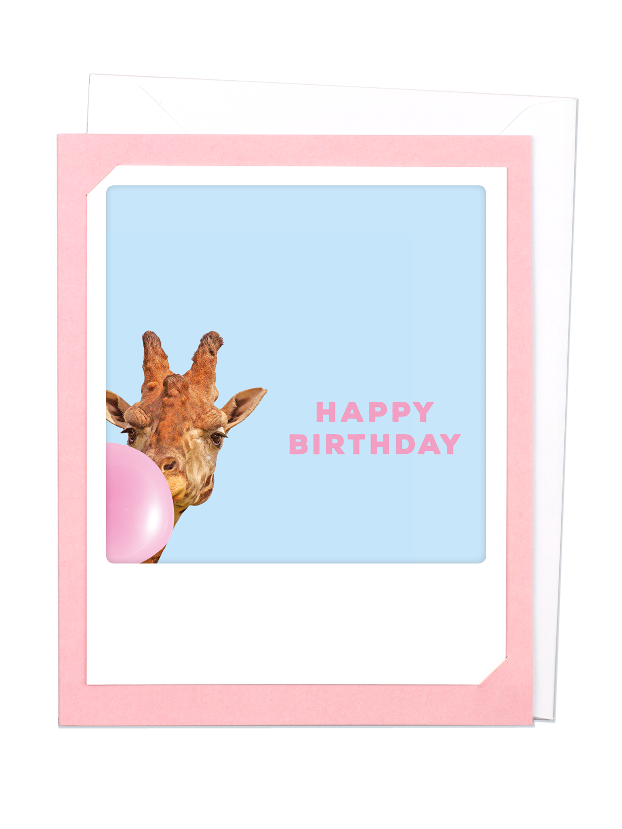 Pickmotion Photo-Card - Happy Birthday Giraffe