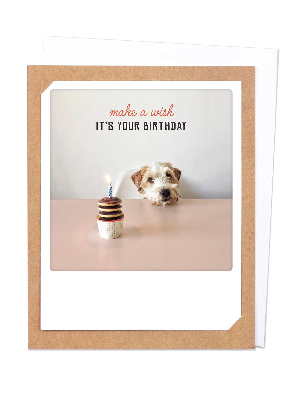 Pickmotion Photo-Card - Make a Wish Dog