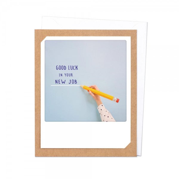 Pickmotion Photo-Card - Good Luck, New Job