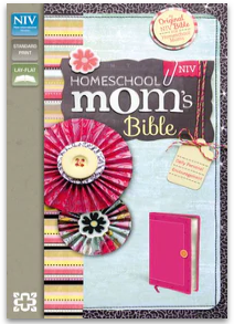 NIV - HOMESCHOOL MOM'S BIBLE, LEATHERSOFT, PINK