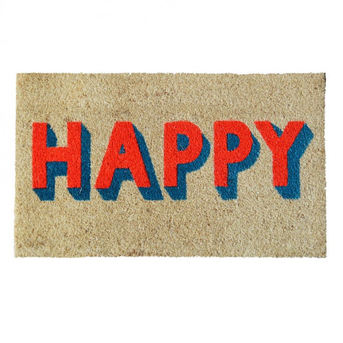 Bombay Duck Door Mat - Happy