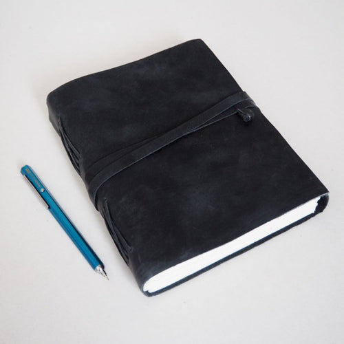 Paper High Journal - Buffalo Leather Wraparound