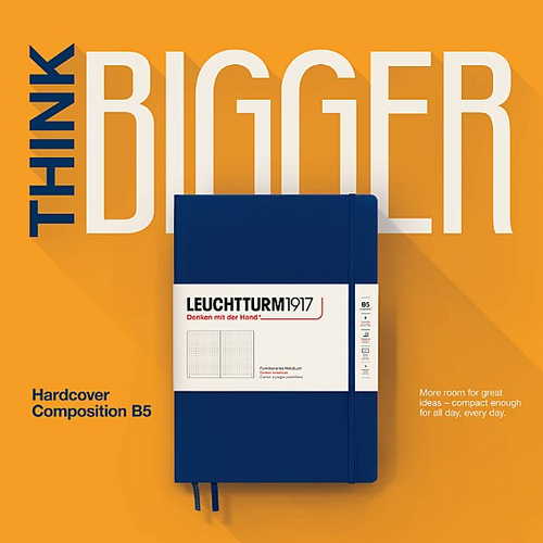 Leuchtturm1917 - B5 Notebook - Composition Hardcover Lined