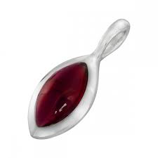 Juvi - Gemstone Charm - Silver (Necklace not included)