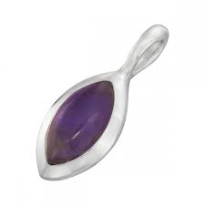 Juvi - Gemstone Charm - Silver (Necklace not included)