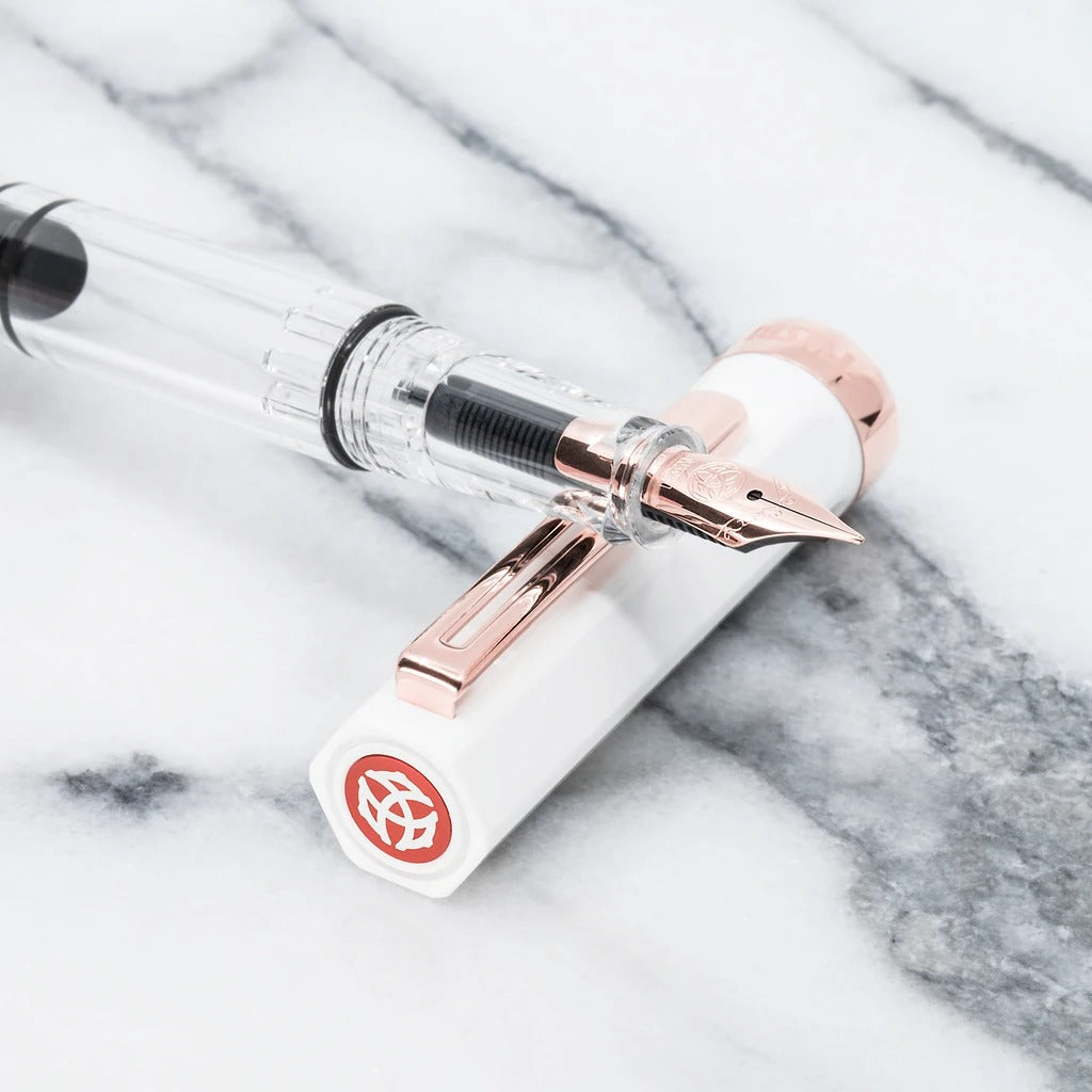 TWSBI - Eco Rose Gold White Fountain Pen