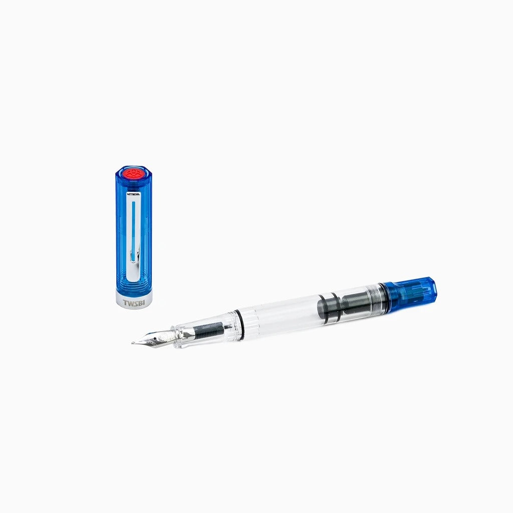 TWSBI - Eco Transparent Blue Fountain Pen