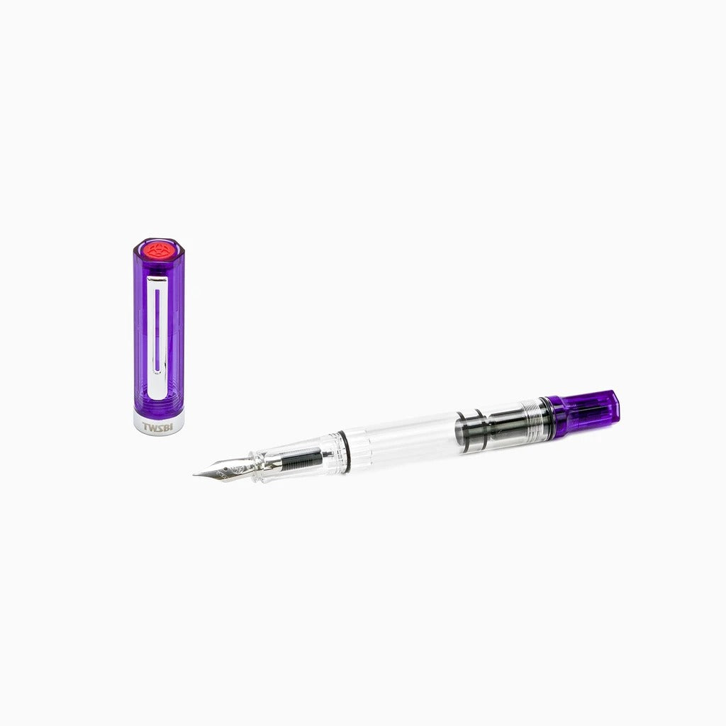 TWSBI - Eco Transparent Purple Fountain Pen