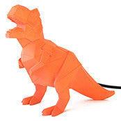 Disaster Designs Light - Dinosaur - Origami Orange
