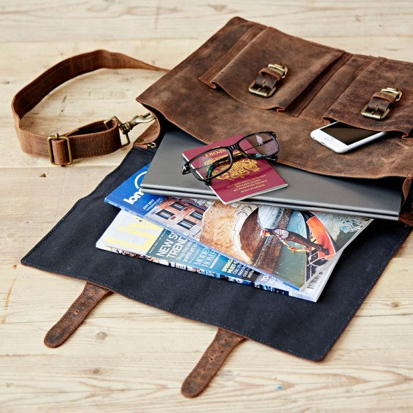 Paper High - Buffalo Leather Briefcase