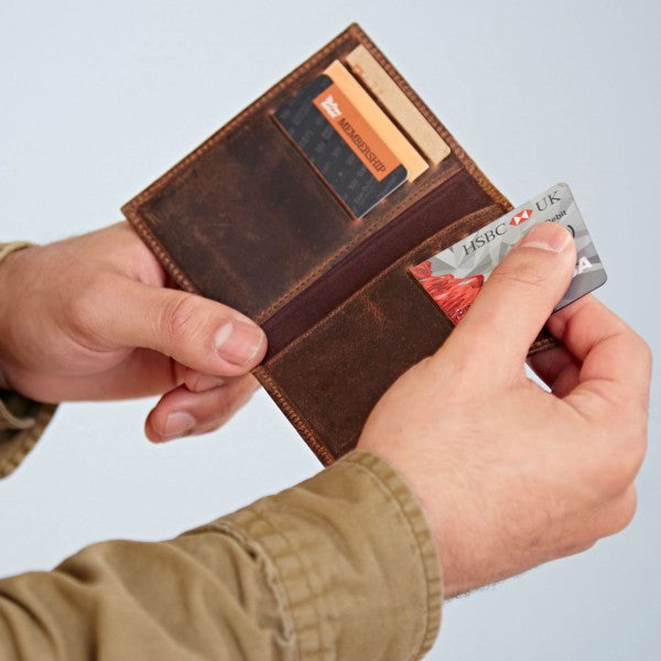 Paper High - Buffalo Leather Credit Card Holder