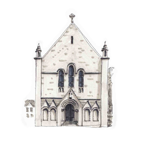 CorkIDoodleDo - the Honan Chapel, UCC Print