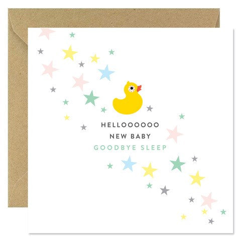 Bold Bunny - Hello New Baby Goodbye Sleep