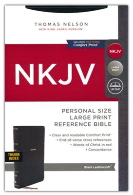 NKJV - Personal Size, Large Print, Reference Bible,