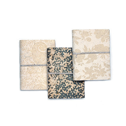 Van Verre Journal - Fair Trade Lokta Snowy White