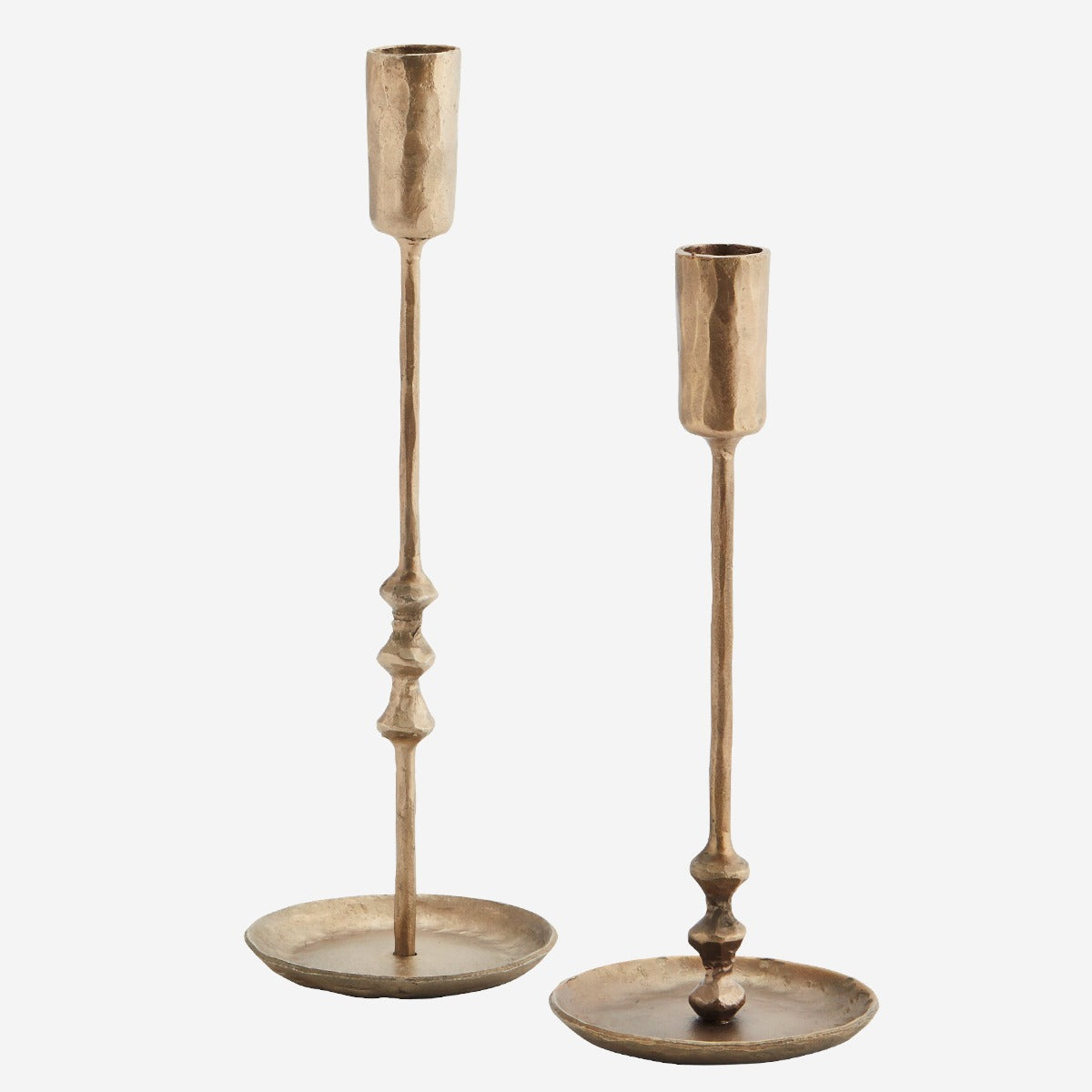 Madam Stoltz Candle Sticks - Brass