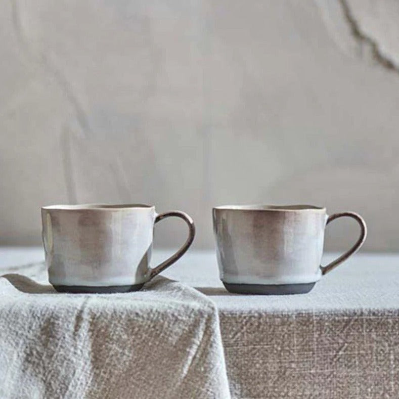 Nkuku Ceramic Mug - Edo Mug - Slate