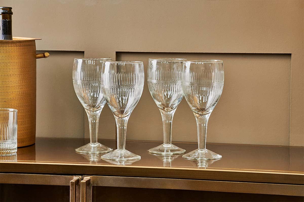 Nkuku Glass - Mila Clear Glass